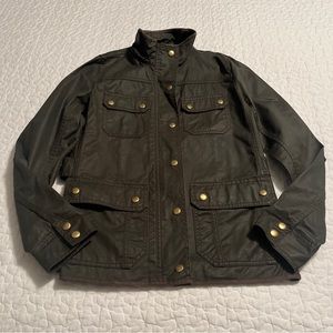 J.Crew Downtown Waxed Field Jacket, Size XS